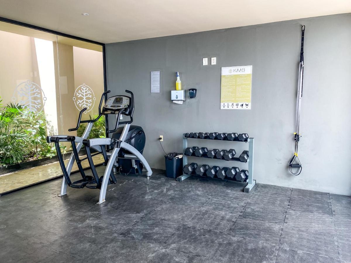 Big Studio At Kaab By The Beach With Roof Top Pool, Sauna And Jacuzzi Near Paseo Del Carmen Mall Playa del Carmen Esterno foto