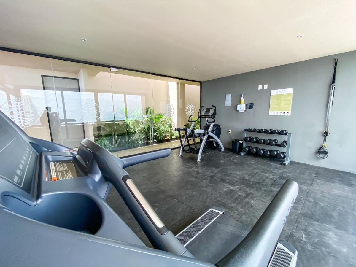 Big Studio At Kaab By The Beach With Roof Top Pool, Sauna And Jacuzzi Near Paseo Del Carmen Mall Playa del Carmen Esterno foto