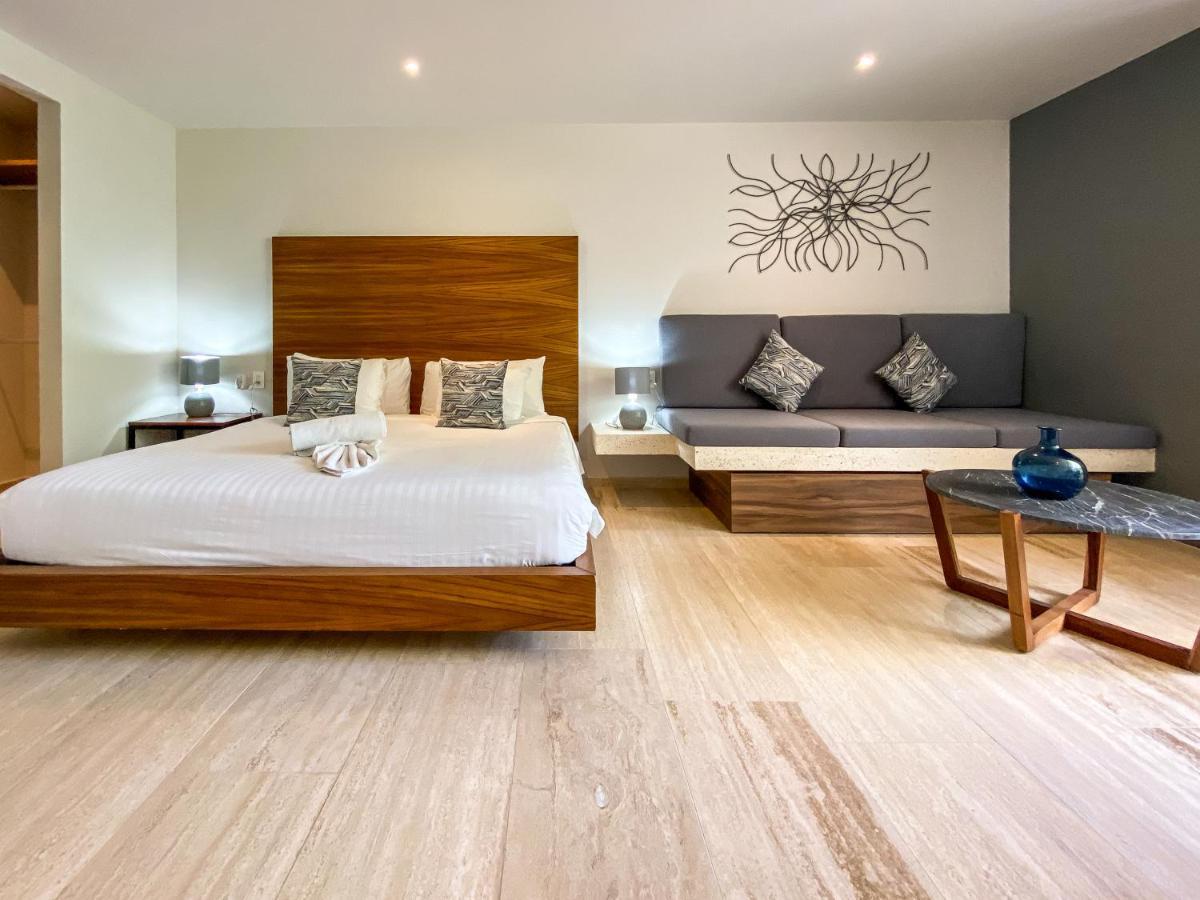 Big Studio At Kaab By The Beach With Roof Top Pool, Sauna And Jacuzzi Near Paseo Del Carmen Mall Playa del Carmen Esterno foto